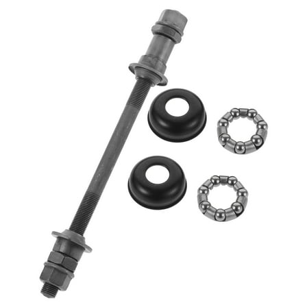BESTONZON 1Sets Mountain Bike Rear Axle Grey Highstrength Hub with Smooth Ball Bearings