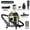 High Configuration 5.28gal Metal Bucket, variant on 800W 15L (4 Gallon) 4.5 Peak HP Wet/Dry Vacuum Cleaner with Blower Function - Multi-Purpose Shop Vac with Additions And Storage, Ideal for Home, Car, Pet Hair, And Workshop Cleaning - Yellow
