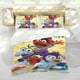 thumbnail image 5 of Bebés Muppet Conjunto de sábanas temático, trío de piezas, cómodo y amigable con la piel, diseño único, regalo de decoración para el hogar para familiares, amigos y fans,140cm *210cm, 5 of 6