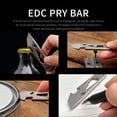 thumbnail image 4 of PASEJDO-Titanium EDC Pry Bar Multitool, Mini Keychain Prybar, 5-in-1 Pocket Crowbar Tool for Everyday Carry, Pocket Screwdriver, Ruler, Bottle & Box Opener, 4 of 4