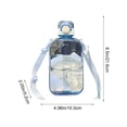 thumbnail image 3 of FeiFu Water Bottle Travel Flask Portable Water Bottle Leakproof Large Water Bottles Portable Reusable Filtered Water Bottle for Travel Sports, 3 of 6