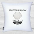 thumbnail image 3 of 22" x 22" Throw Pillow - Mauve Purple: 2 PCS / 4 Sided. Luxurious Premium Microbead Pillow with Reversible Cover Microsuede/Microplush Fabric. Forever Fluffy, Beautiful & Supportive. Soft & Comfy., 3 of 9