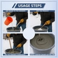 thumbnail image 6 of GOODTAKE Concrete Cold Weather Accelerator –Fast-Setting Cement & Concrete Additive for Winter Mixing | for Low-Temperature Construction | Lowers Freezing Point (2 Pounds), 6 of 8