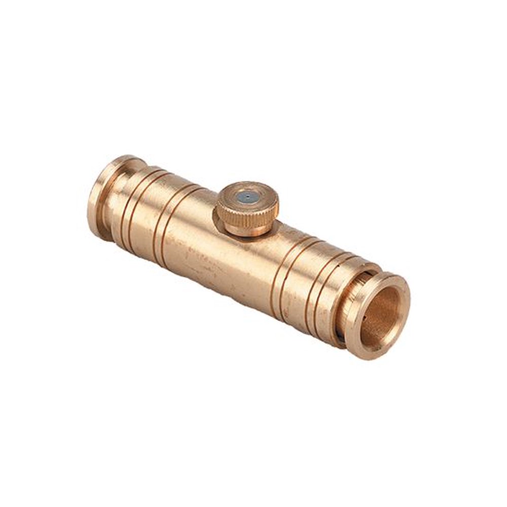 Orbit 3/8' Brass SlipLok Misting System Tubing Coupling & Mist Nozzle
