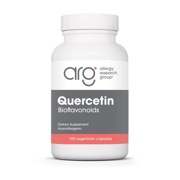 ARG Quercetin & Bioflavonoids - Quercetin Supplement with Lemon Bioflavonoid Complex - Rutin & Citrus Extract - Antioxidant & Immune Support - Vegetarian - 50 Servings - 100 Capsules