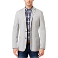 thumbnail image 2 of Michael Kors - Chaqueta con textura de dos botones para hombre, gris, 40 normal Michael Kors  dos botones, 2 of 2