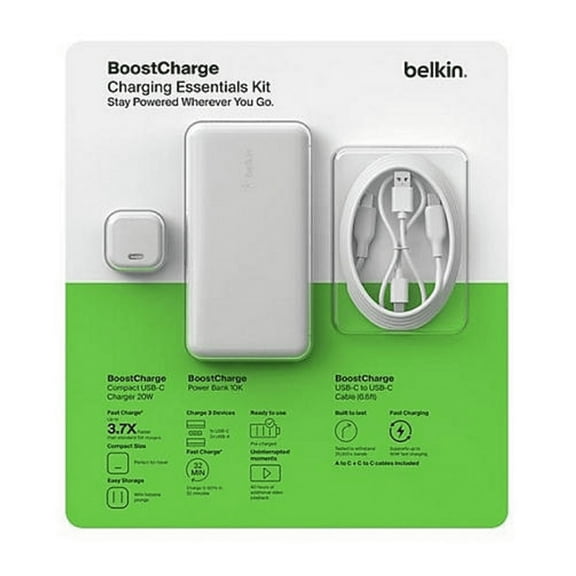 Belkin Boost Charge 20W Wall Charger with 10k Powerbank Bundle