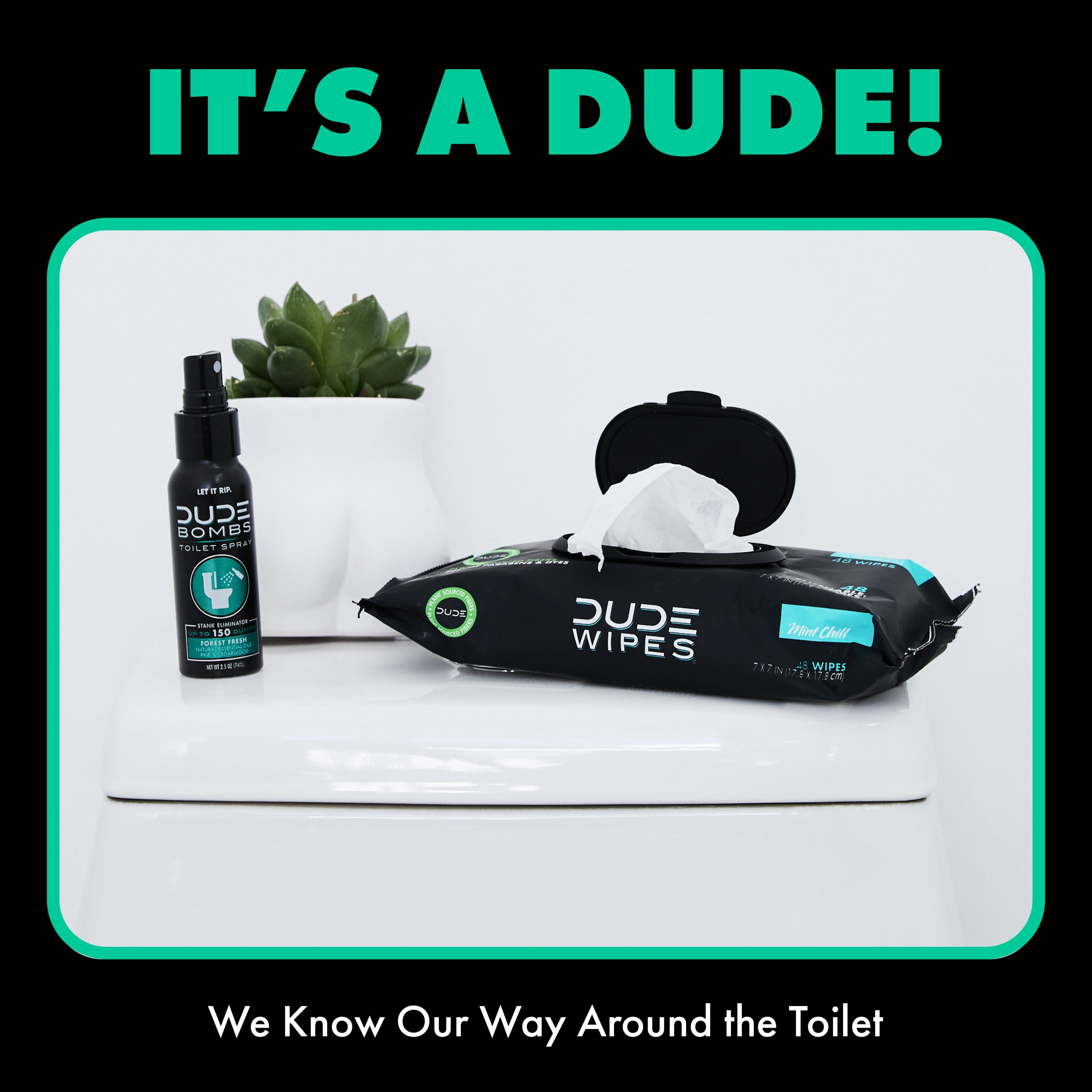 Dude Bombs Forest Spray Toilet Spray 2.5 oz