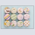 thumbnail image 4 of Coofit 12PCS Candy Case Creative Multiuse Round Fashion Candle Tin Candle Container, 4 of 5