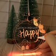 thumbnail image 4 of Bolígrafo para escribir, colgante acrílico luminoso, regalos de Navidad, casa personalizada, regalos de Navidad en blanco con mi nombre, 4 of 4