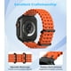 thumbnail image 4 of Correa de reloj MoKo Ocean Band compatible con Apple Watch Ultra 2, 4 of 9