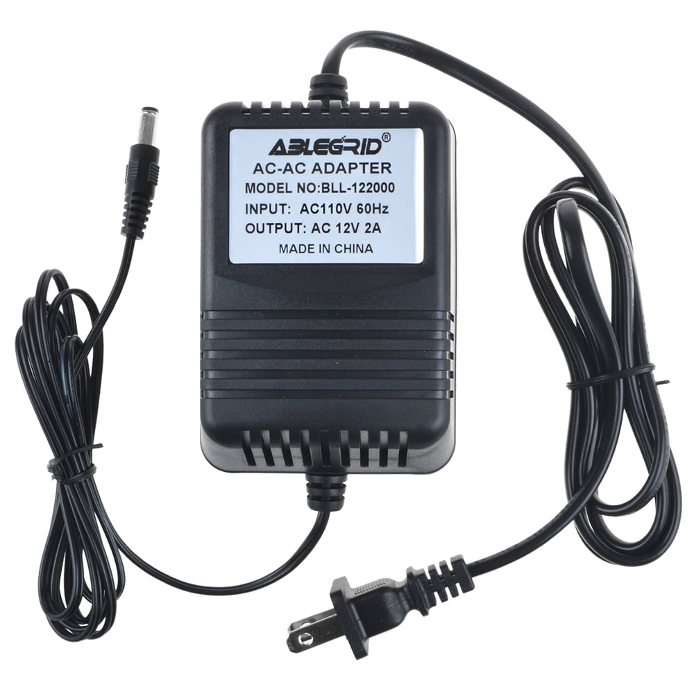 Ablegrid New AC / AC Adapter For MMODEL RKAAC 120200 Class 2