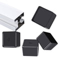 thumbnail image 4 of Ruibeauty End Cap Cover Cap Solar Rail PV Profile Finish Solar Rail Accessories,40x40mm, 4 of 5