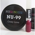 thumbnail image 2 of NUGENESIS Nail Color Dip Dipping Powder 1oz/jar - NU99 Crazy Love, 2 of 2