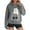 Dark Gray, variant on Womens Funny Cat Hoodies Oversized 3D Graphic Hooded Sweatshirts for Spring Fall Plus Size Pullover Hoodie Top Y2K
