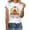 White, variant on Women's Casual Graphic T-Shirts Mexican Theme Party Attire Tops Stylish Apparel for Everyday Wear and Trendy Tee Selection