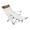 thumbnail image 1 of Silla De Playa Portátil Plegable Con Reposapiés Y Portavasos Belug, Café, 1 of 5
