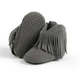 thumbnail image 2 of Eltusu Baby Girls Boots, Soft Bottom No Slip Thermal Cotton Winter Shoes Gray Size 0-6 Months, 2 of 5