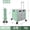 [Four-Wheel Universal Hidden Cover] Large 70L Fresh Green, variant on Outdoor Trailer Shopping Cart Luggage Trolley Shopping Cart Portable Folding Express Trolley Household Cart City Hand Buggy