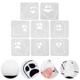 thumbnail image 3 of 8pcs Halloween Pintura Fantasma Plantillas de Pintura Plantillas de pintura Decoración de Halloween, 3 of 7