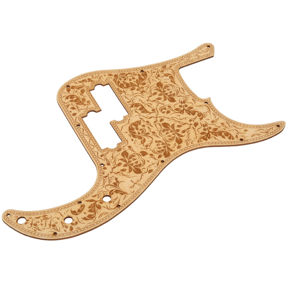 Electric Bass Pickguard Maple Wood Grain Pick Guard Musical Instrument Accessories