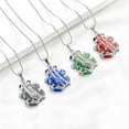 thumbnail image 3 of Cremation Jewelry Frog Shape Urn Necklace Ashes Keepsake Holder Memorial Urn Necklace Sweater Necklace, 3 of 6