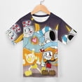 thumbnail image 5 of Cuphead T-Shirts for Boys Girls, Kids 3D Print Short Sleeve, Unisex Crew Neck Tee Shirts for Youth, 5 of 9