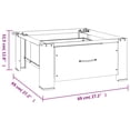 thumbnail image 2 of vidaXL Washing Machine Pedestal with Drawer White, 2 of 10