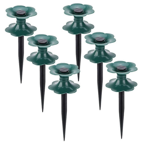 LABSERRON Water Hose Holders for Lawn PP 6Pcs 9.8In