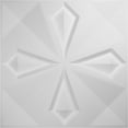 thumbnail image 5 of Ekena Millwork 19 5/8"W x 19 5/8"H Nikki EnduraWall Decorative 3D Wall Panel (12-Pack for 32.1 Sq. Ft.), 5 of 12