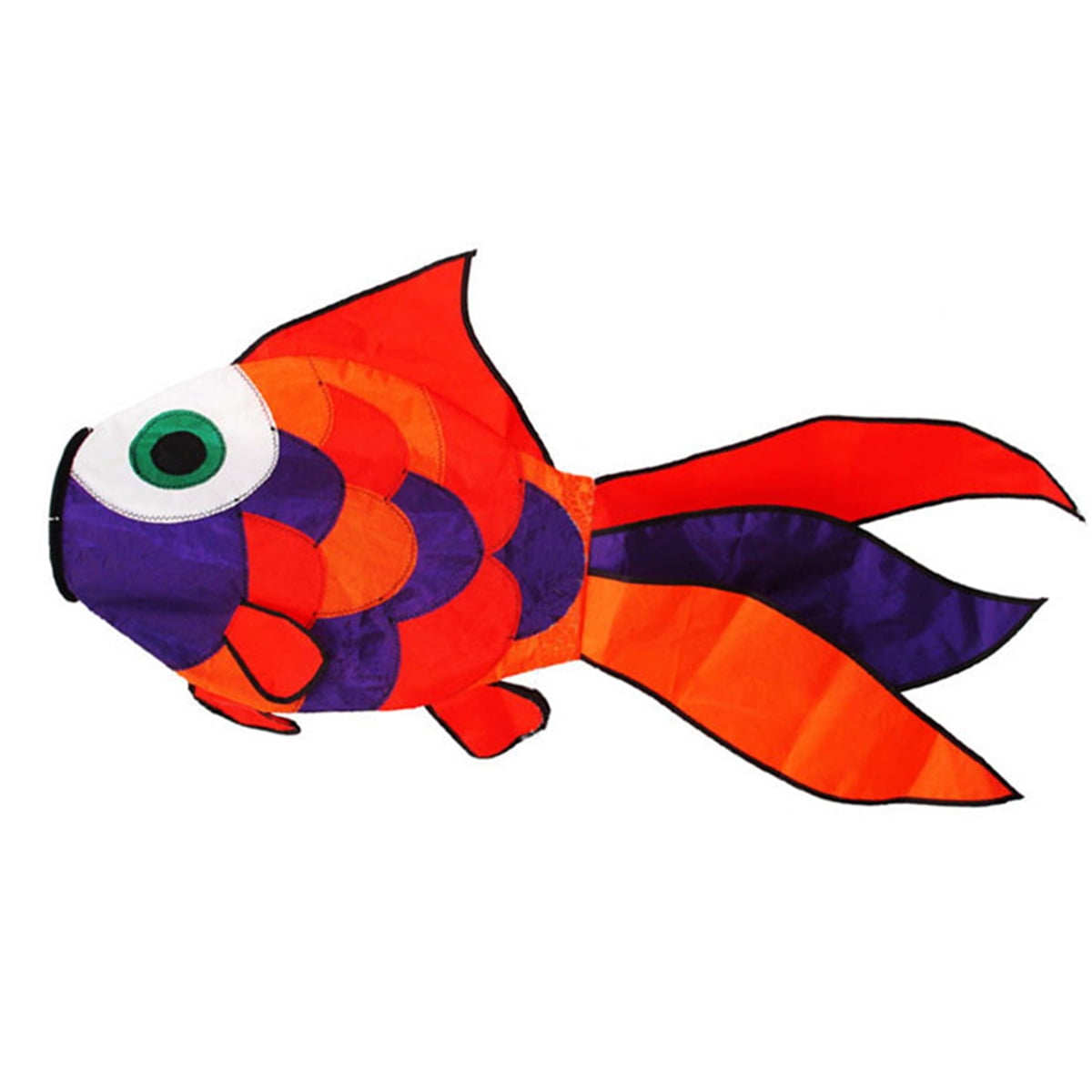Fish Windsock All-Occasion Rainbow 55/" L Blue Garden /& Outdoor