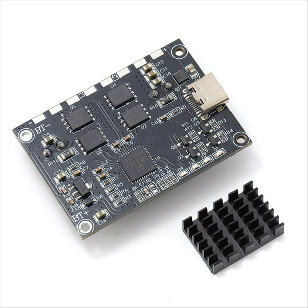 Módulo de Carga Rápida Bidireccional IP2368 de 100 W con Puerto Buck-Boost Tipo C, Batería de Litio 4S, Placa de Carga Rápida de Alta Potencia.