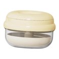 thumbnail image 4 of HILABEE Boîte de Bain pour Prothèses Dentaires Étanche avec Panier de Rétention Beige, 4 of 9