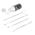 thumbnail image 4 of Kit de higiene dental de acero inoxidable moldeable con cuentas de relleno de dientes temporales para fiesta de Halloween, 4 of 15