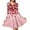 Butterfly Red Heart, variant on FKELYI Heart Butterfly Slip Dresses Size XS Polyester Valentine's Day Midi Slip Dresses for Women Comfortable Swing Twirl Skater Dress for Dating