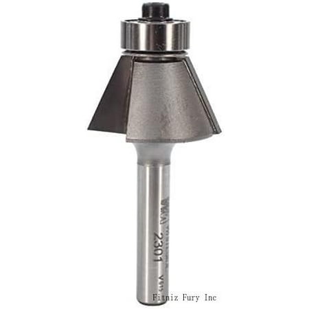 

Whiteside Router Bits 2301 Edge Bevel Bit With 25-Degree 9/16-Inch Cutting Length