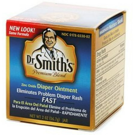 Diaper Rash Spray - Dr. Smith's Premium Blend Diaper Ointment 2 oz (Pack of 2)