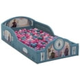 Disney Frozen II Plastic Sleep and Play Toddler Bed by Delta Children