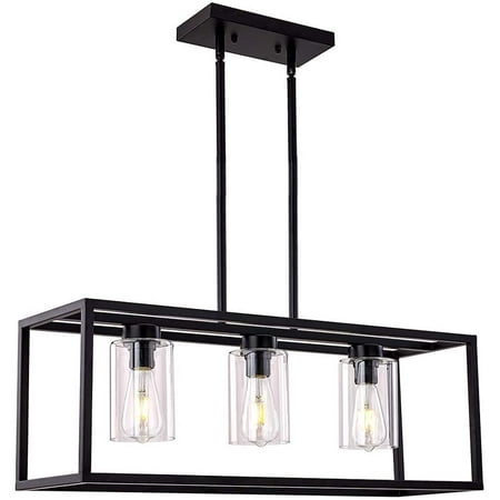 Xilicon Dining Room Lighting Fixture, Contemporary Light Fixtures For Kitchen Island