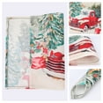 thumbnail image 5 of Placemats Set of 6 Linen Placemats, Washable Kitchen Table Mat, Seasonal Holiday Christmas Place Mats for Party Car 17.7*12.6inch, 5 of 6