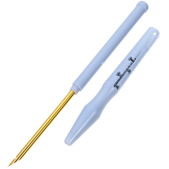 CRAFTHROU Diy Embroidery Punch Needle Kit With Skid Handle Craft Tool For Beginners And Home Present Making