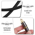 thumbnail image 3 of RENACLIPY Cable Optical Audio Optic Wire Digital Audio Optical Cable Black 1Set, 3 of 7
