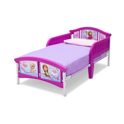 Delta Children Disney Frozen Plastic Toddler Bed, Purple - image 4 of 6