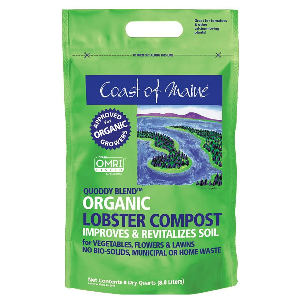 Coast of Maine OMRI Listed Quoddy Blend Lobster Compost