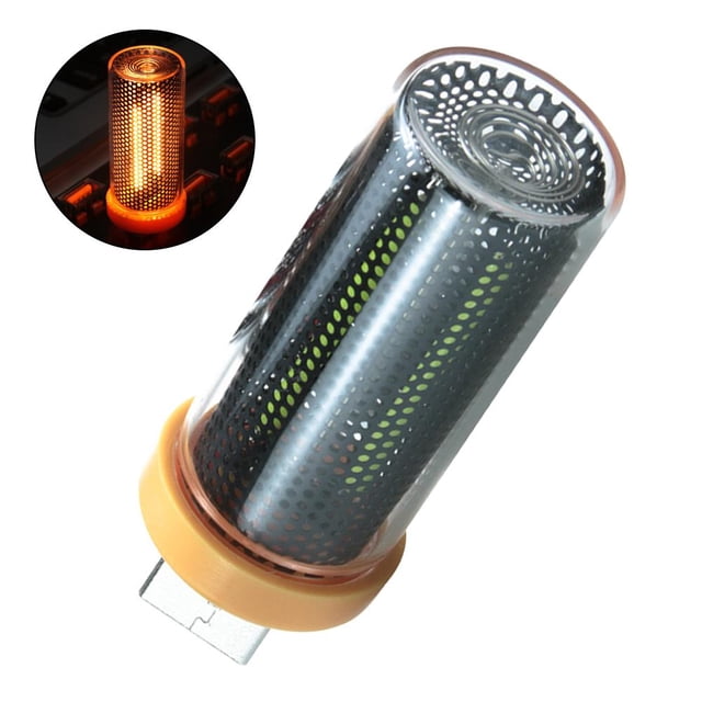Lttoisl Car Interior USB Atmosphere Lights, Plug-in Mini Retro LED Ambient Lamp for Vehicle Home Decor, Automotive Universal Mood Lighting, 5V