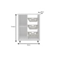 thumbnail image 4 of Mueble Para Microondas Organizador C/1 Puerta Blanco, 4 of 4
