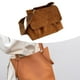 thumbnail image 4 of Bolso de hombro de gran capacidad, informal, elegante, cruzado, para ir de compras y viajar. Marrón, 4 of 9