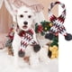 thumbnail image 4 of Bufanda tipo bandana navideña para perros, suministros para disfraces de cachorros y gatos para fiestas navideñas, 4 of 5