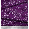 thumbnail image 3 of Soimoi Cotton Cambric Fabric Leaves Watercolor Print Sewing Fabric Yard 42 Inch Wide, 3 of 3