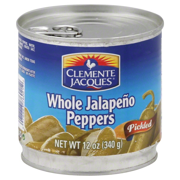 Vilore Foods Clemente Jacques Jalapeno Peppers, 12 oz